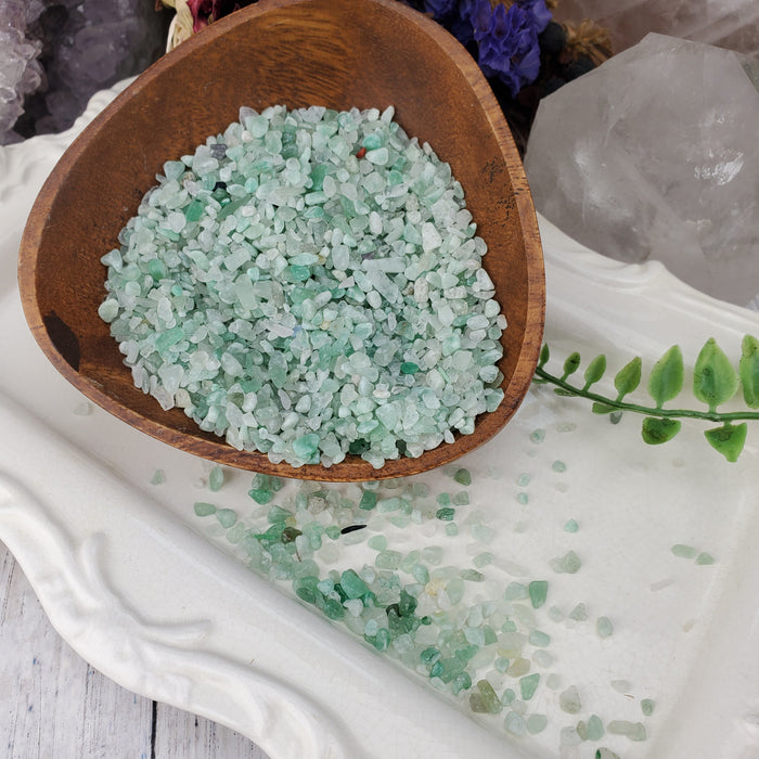 Aventurine Chips, 50 gram bags