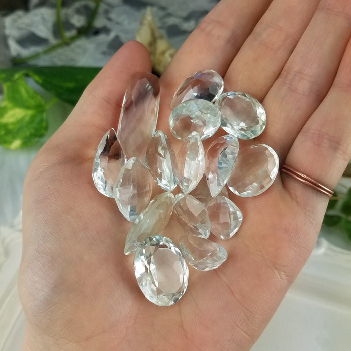 β¨π Clear Quartz Facets πβ¨