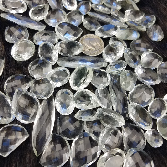 β¨π Clear Quartz Facets πβ¨