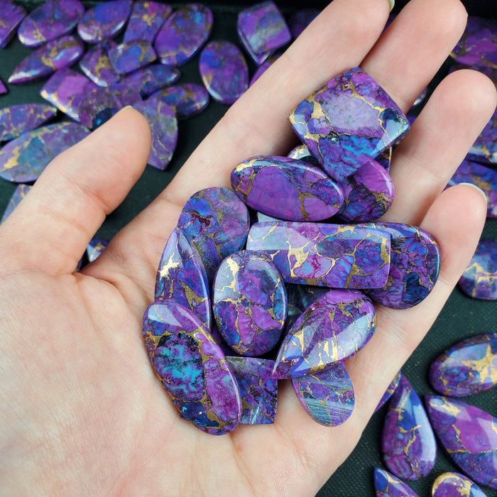 Purple Mojave Turquoise Cabochons