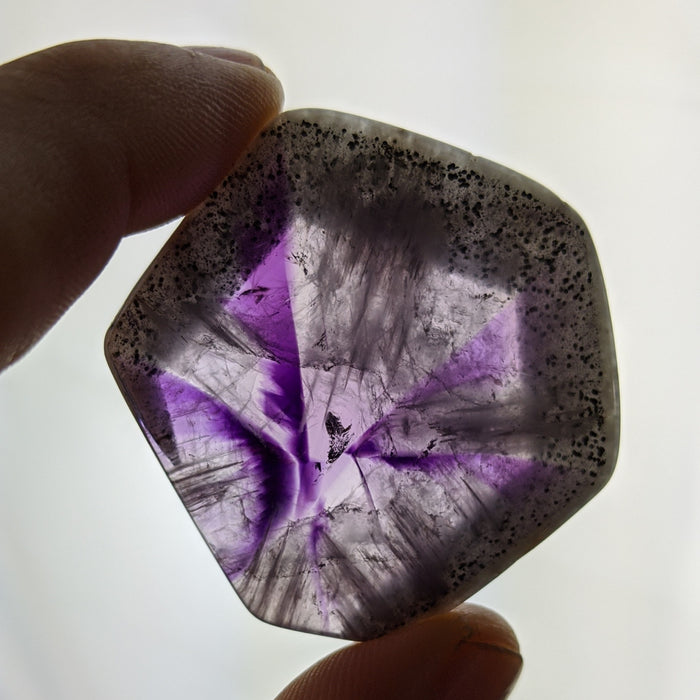 Amethyst Trapiche Slices