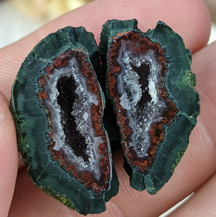 Tabasco Geode Pairs, large