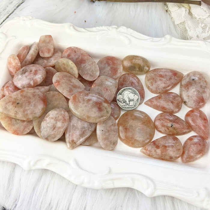 Sunstone Cabochons, second quality