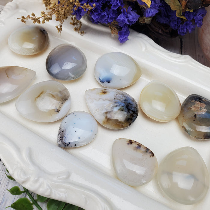 Banded Agate Chunky Teardrops