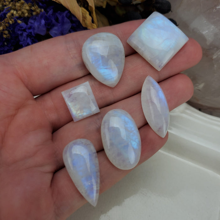 Moonstone Cabochon Set, 1