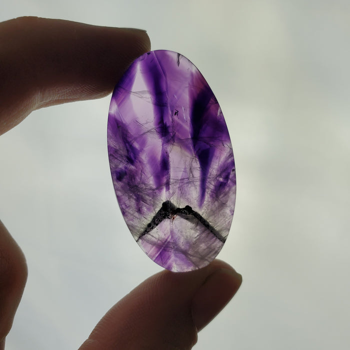 Trapiche Amethyst Cabochons