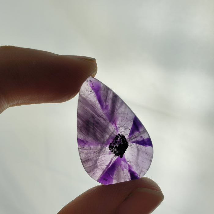 Trapiche Amethyst Cabochons