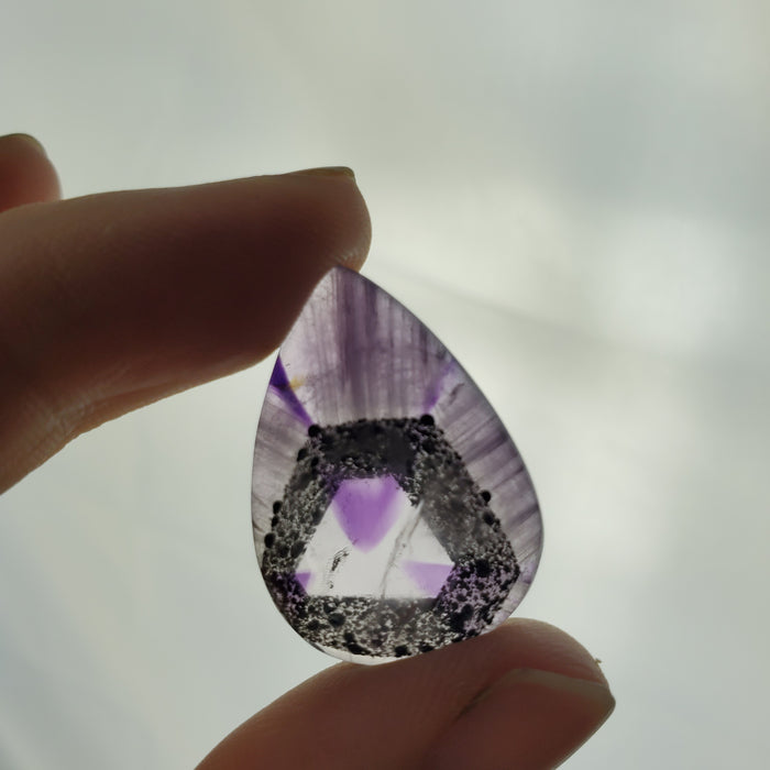 Trapiche Amethyst Cabochons