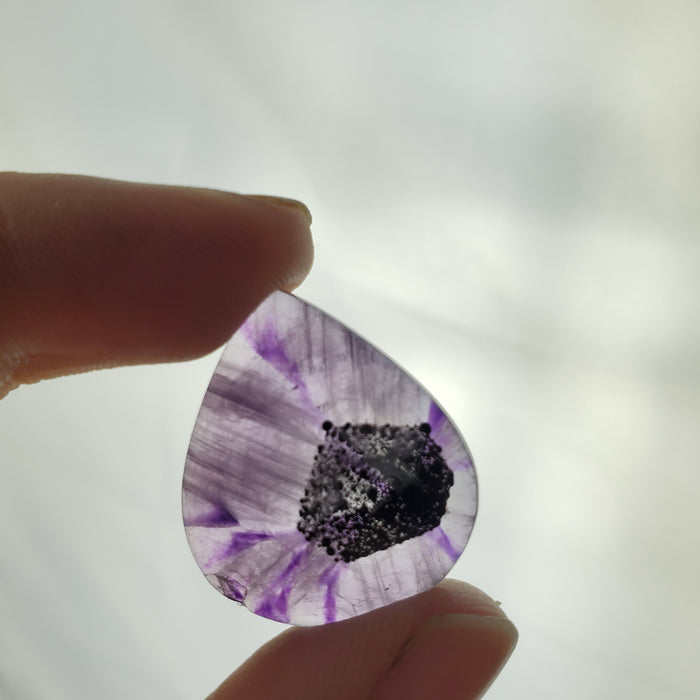 Trapiche Amethyst Cabochons