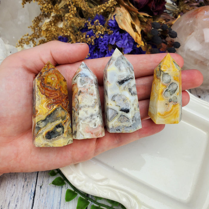 Crazy Lace Agate Towers