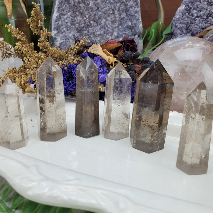 Smoky Quartz Towers