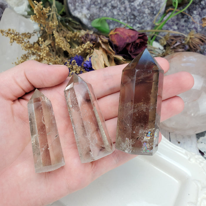 Smoky Quartz Towers