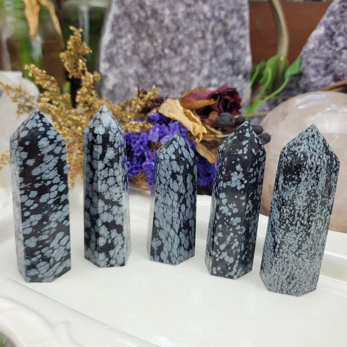 Snowflake Obsidian Towers