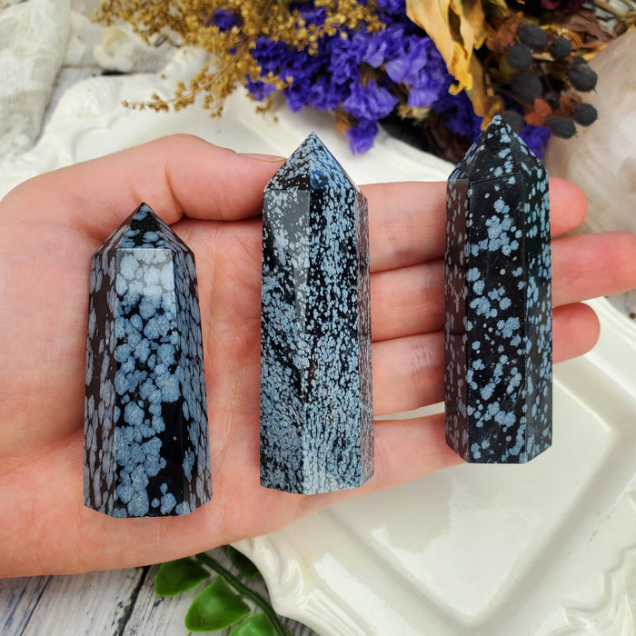 Snowflake Obsidian Towers