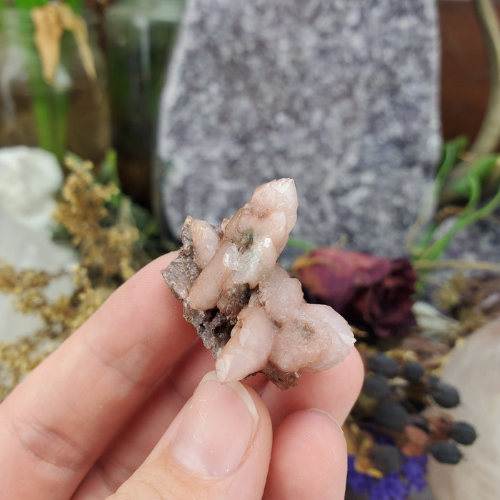 Pink Quartz Clusters