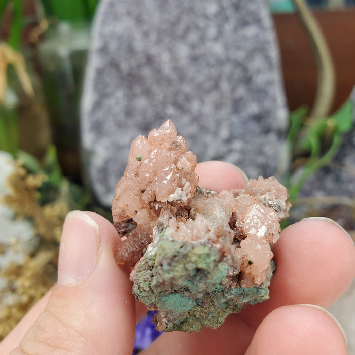 Pink Quartz Clusters