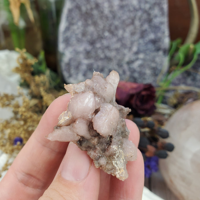 Pink Quartz Clusters