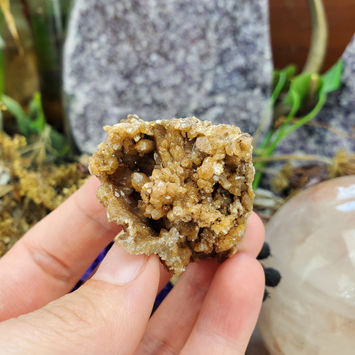 Honey Calcite Clusters