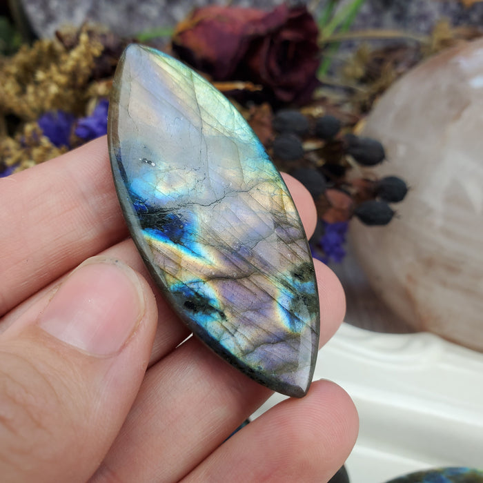 Purple Labradorite Cabochons