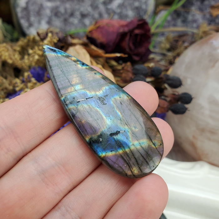 Purple Labradorite Cabochons