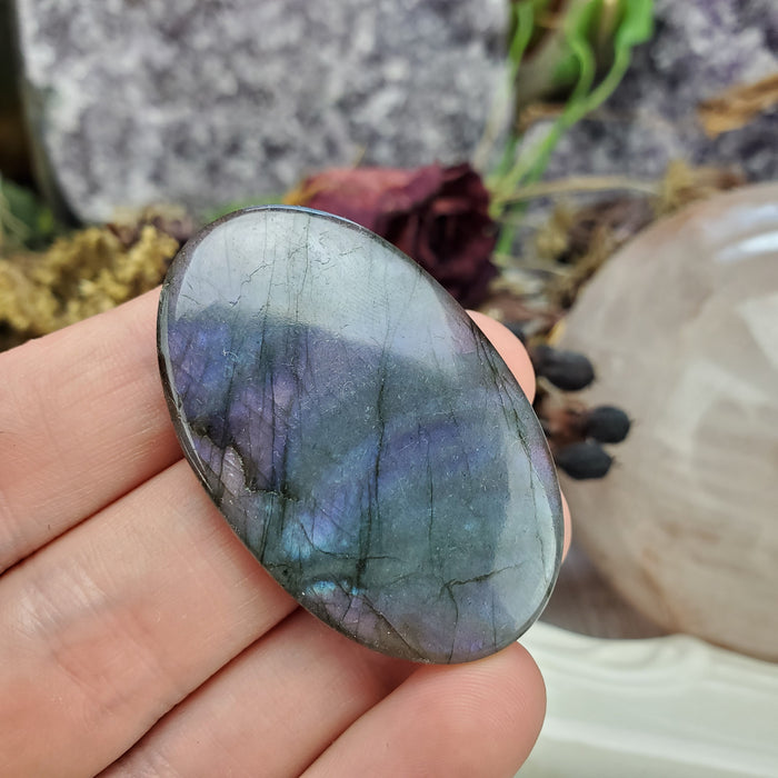 Purple Labradorite Cabochons