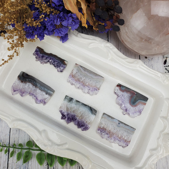 Uruguay Amethyst Agate Long Slices