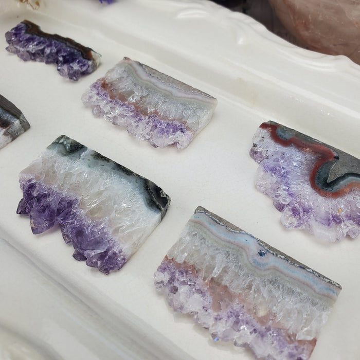 Uruguay Amethyst Agate Long Slices