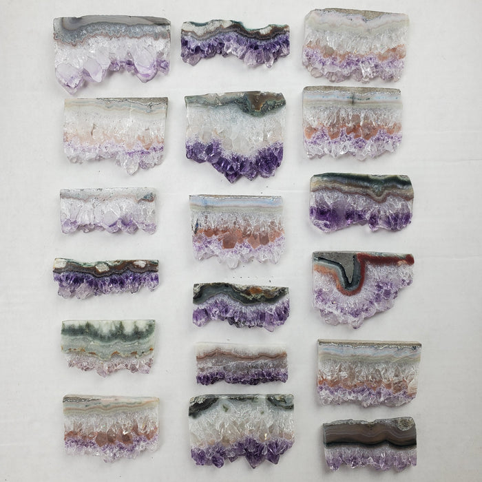 Uruguay Amethyst Agate Long Slices