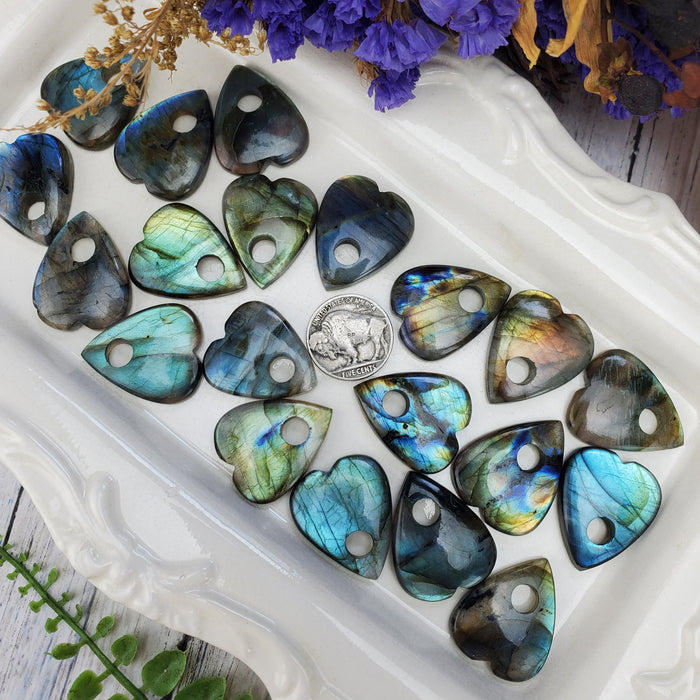 Labradorite Planchettes, Small, Second Quality