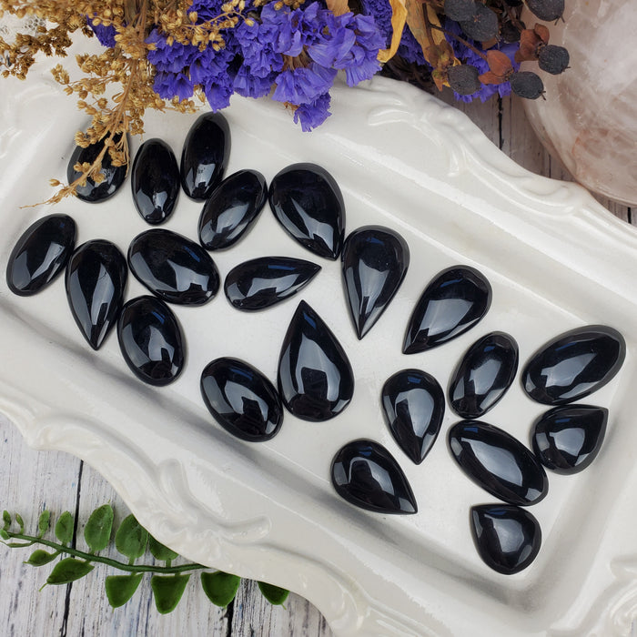 Black Onyx Cabochons