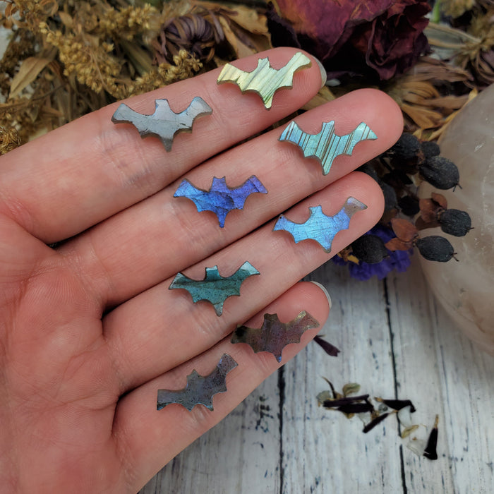 Labradorite Bat Cabochons