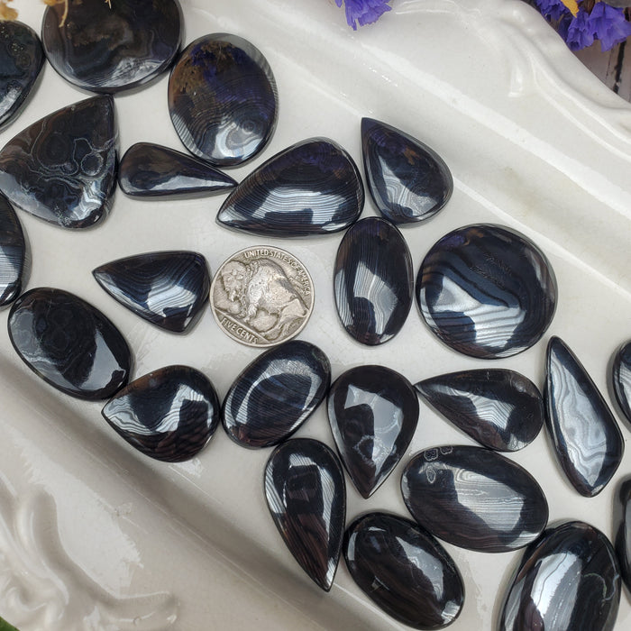 Psilomelane Cabochons