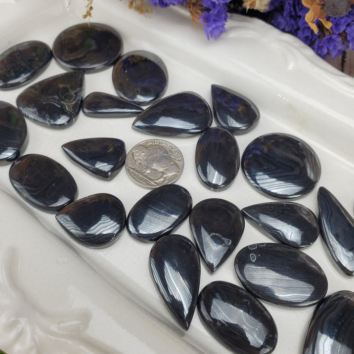 Psilomelane Cabochons