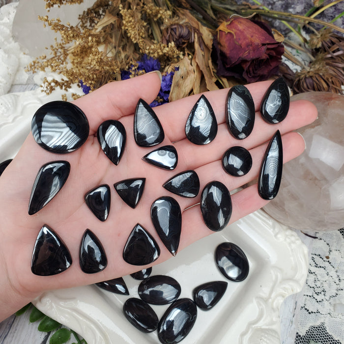 Psilomelane Cabochons