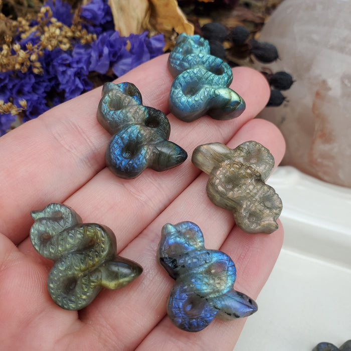 Labradorite Snakes, mini