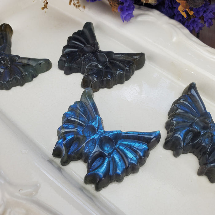 Labradorite Death Moth Cabochons