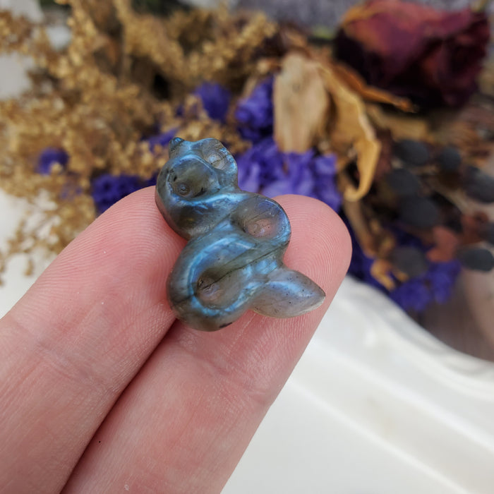 Labradorite Snakes, mini, second quality