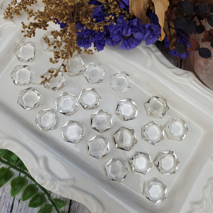 Quartz Hexagonal Coins