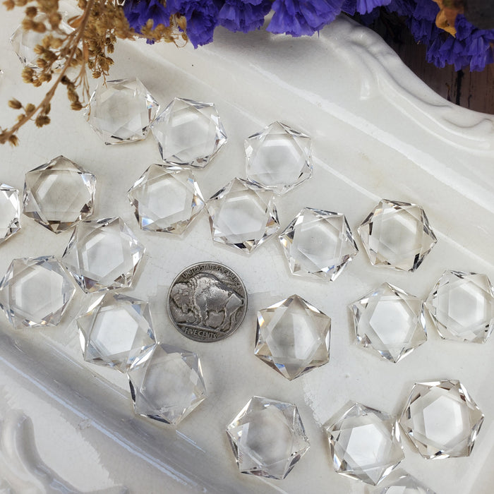 Quartz Hexagonal Coins