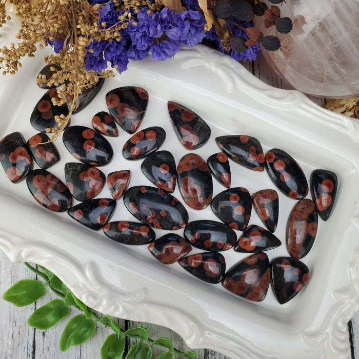 Peanut Obsidian Cabochons