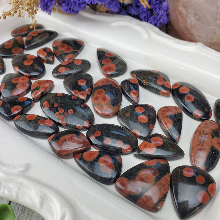 Peanut Obsidian Cabochons