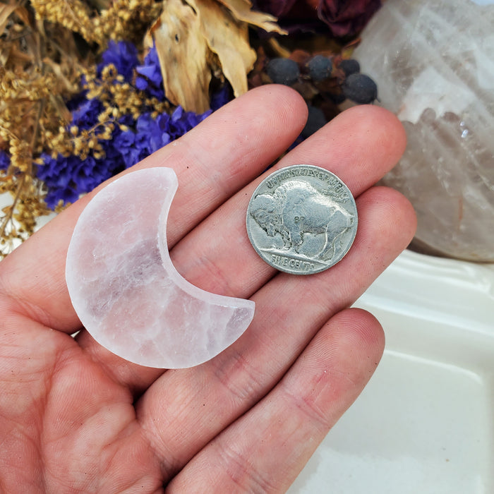 Selenite Moons, mini