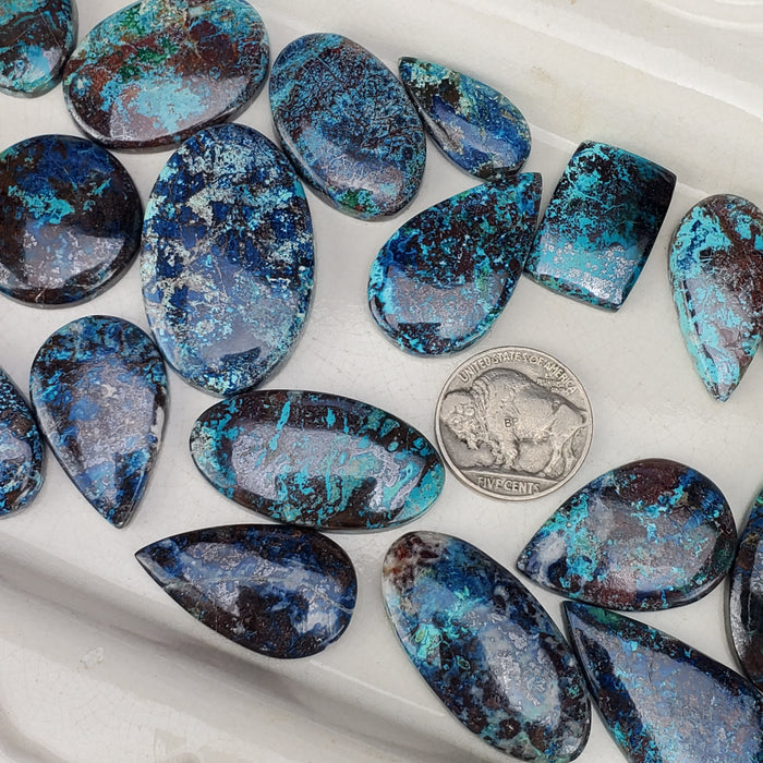 Shattuckite Cabochons