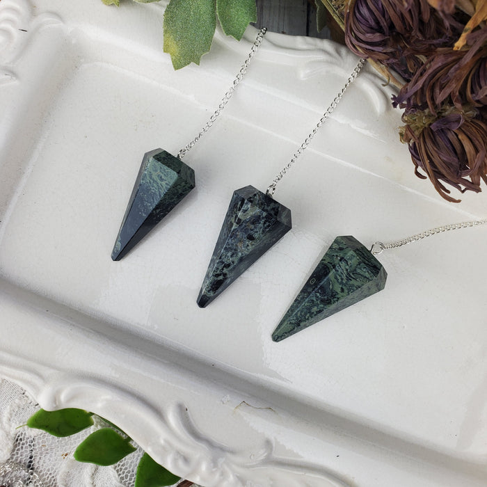 Kambaba Jasper Pendulums