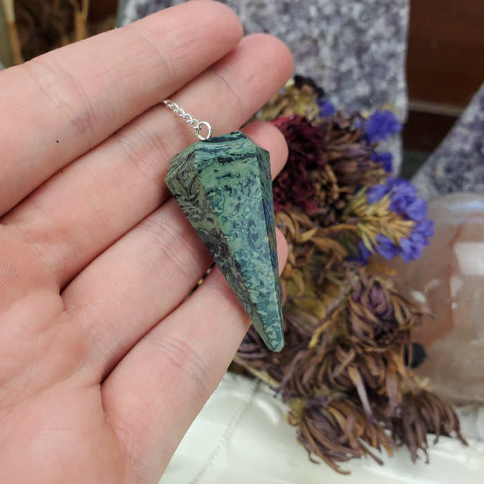 Kambaba Jasper Pendulums