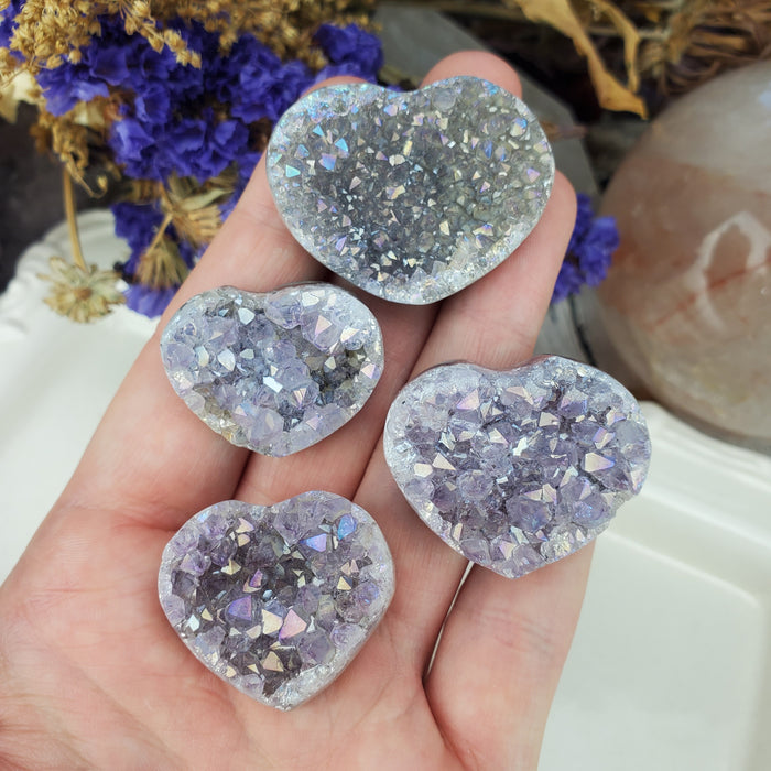 Angel Aura Uruguay Amethyst Hearts