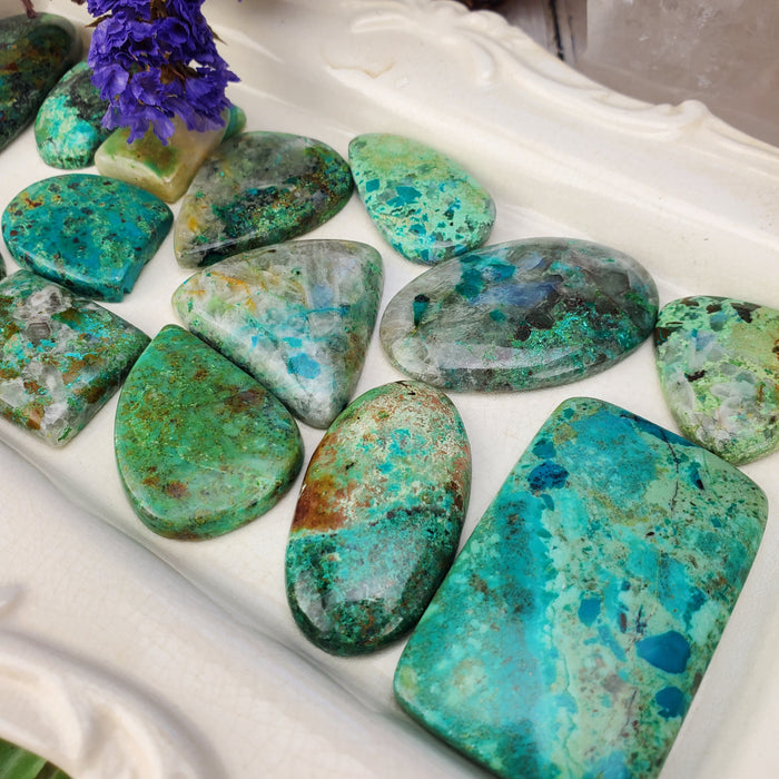 Chrysocolla Cabochons