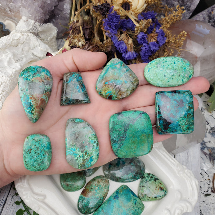 Chrysocolla Cabochons