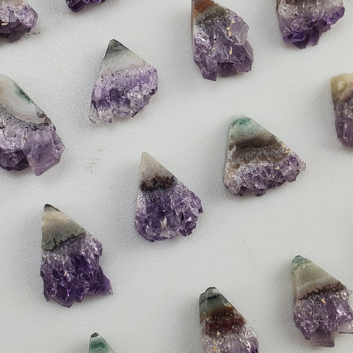 Uruguay Amethyst Agate Triangle Slices