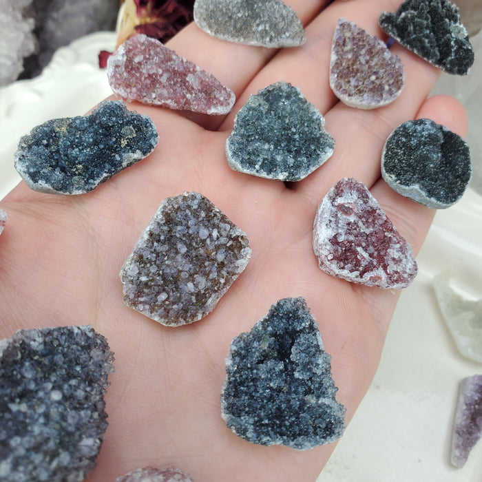 Uruguay Druzy Cabochons, small